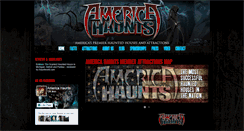 Desktop Screenshot of americahaunts.com